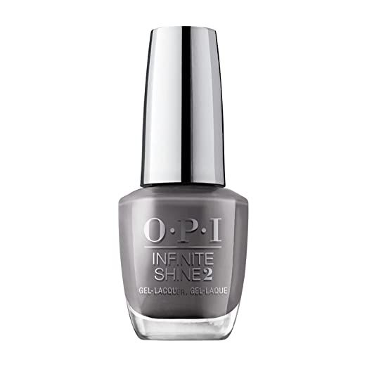 OPI Infinite Shine 2 Long-Wear Lacquer, Steel Waters Run Deep, Gray Long-Lasting Nail Polish, 0.5... | Amazon (US)