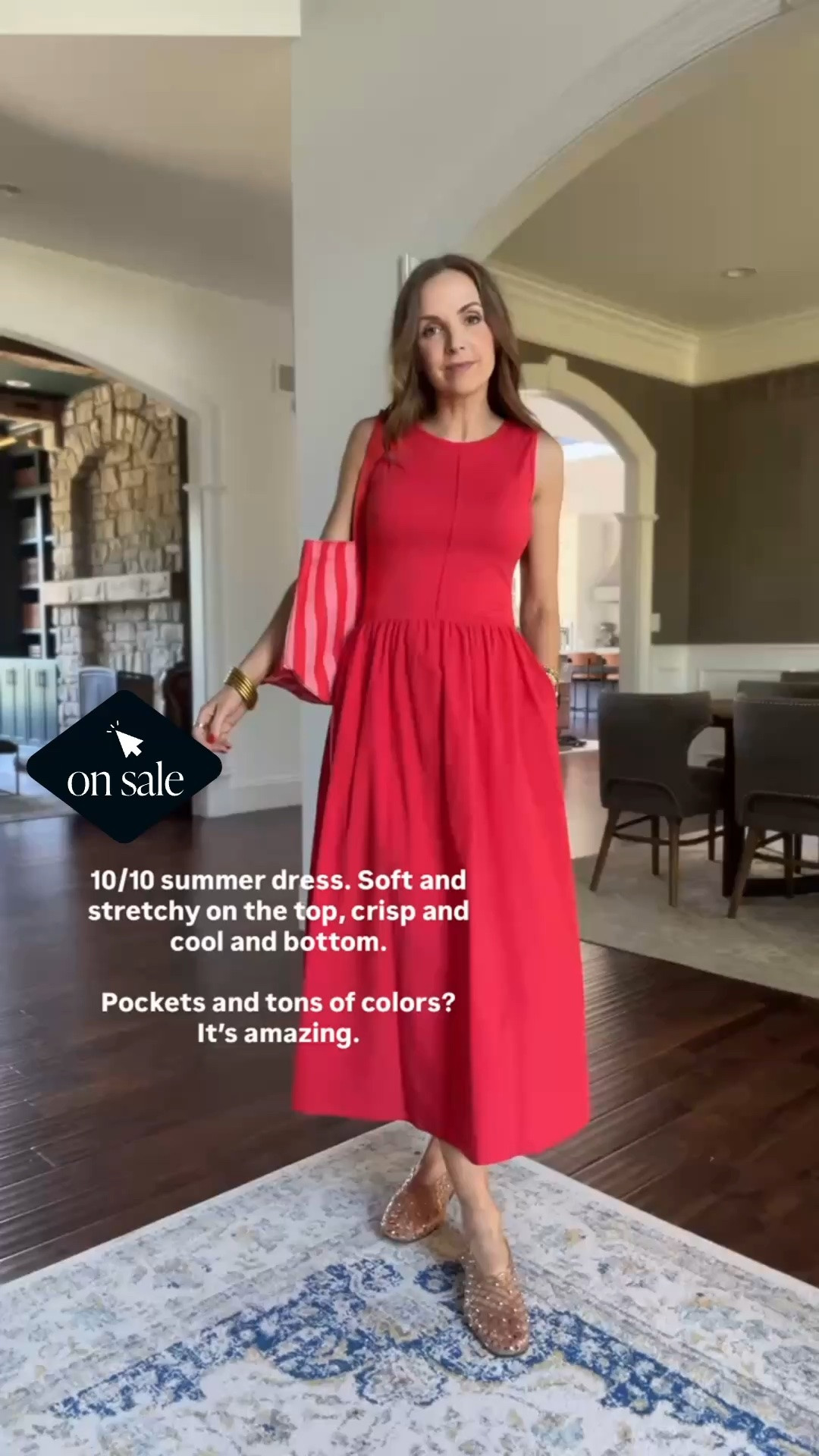 The perfect summer dress! On sale!

#LTKSaleAlert
