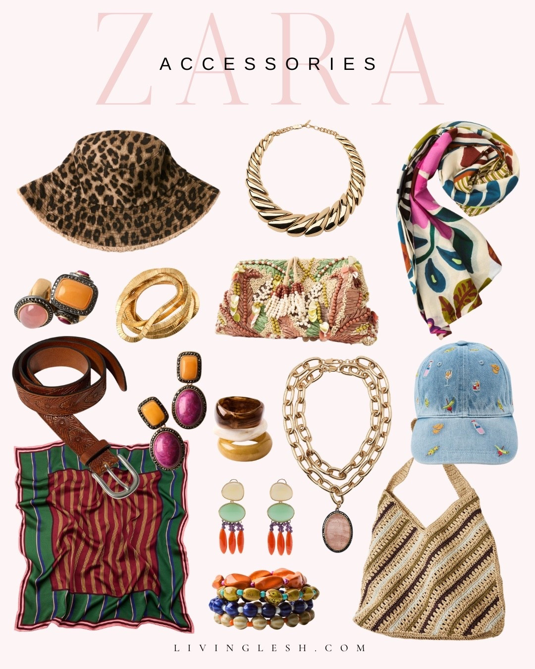 Zara | Zara finds | Zara style | accessories | spring accessories | jewelry | trendy jewelry | chunky jewelry | earrings | necklace | neck scarf

#LTKootd #LTKBeauty #LTKWorkwear