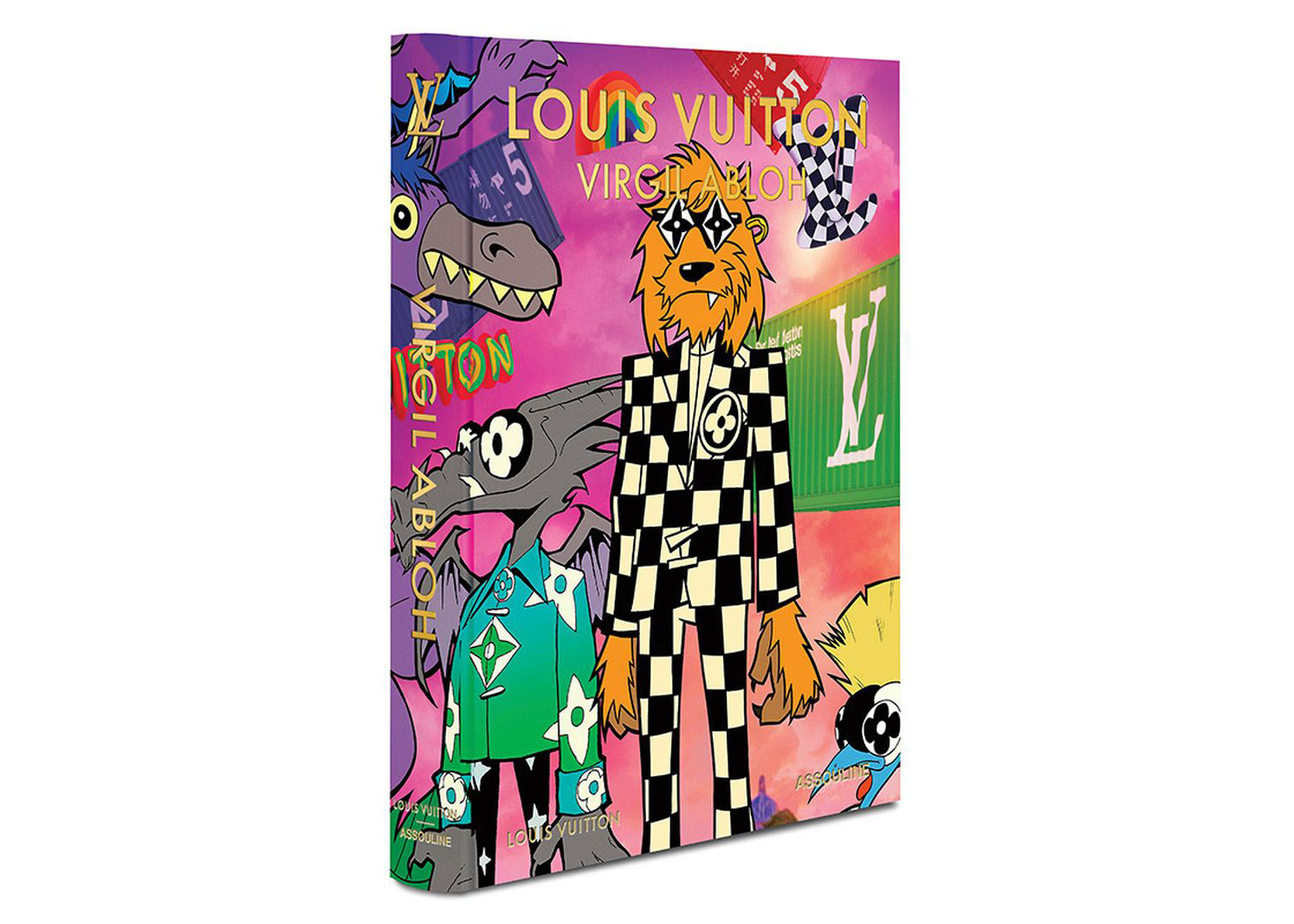 Louis Vuitton Virgil Abloh Cartoon Hardcover Book by Assouline | StockX