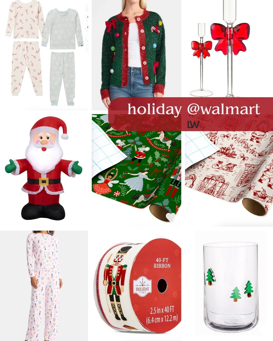 Top middle cardigan is PERFECT for tacky sweater parties! Love the Jammie’s for teens… and the little $17 inflatable always sells out so grab! 