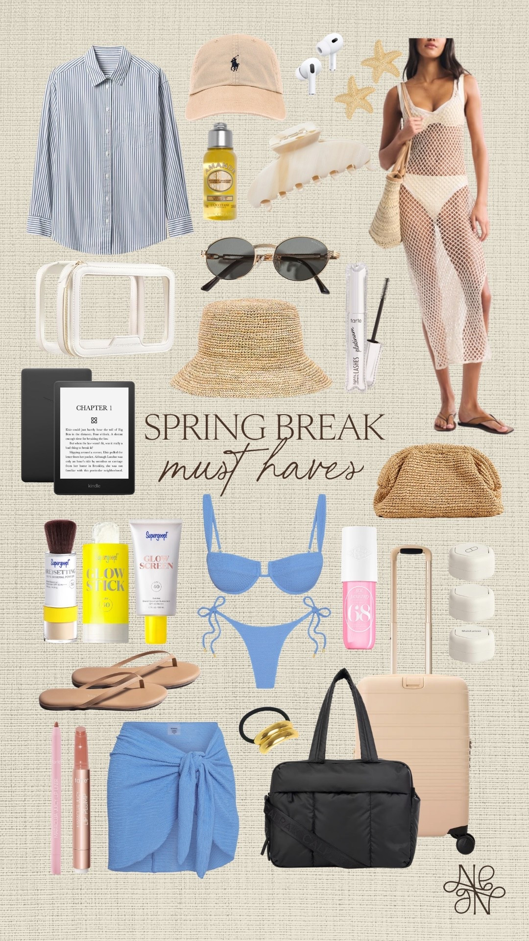 What to pack for spring break ☀️

Swim
Resort wear
Vacation outfits 
Pool outfit 
Beach outfit 
Travel essentials 

#LTKSeasonal #LTKSwim #LTKTravel