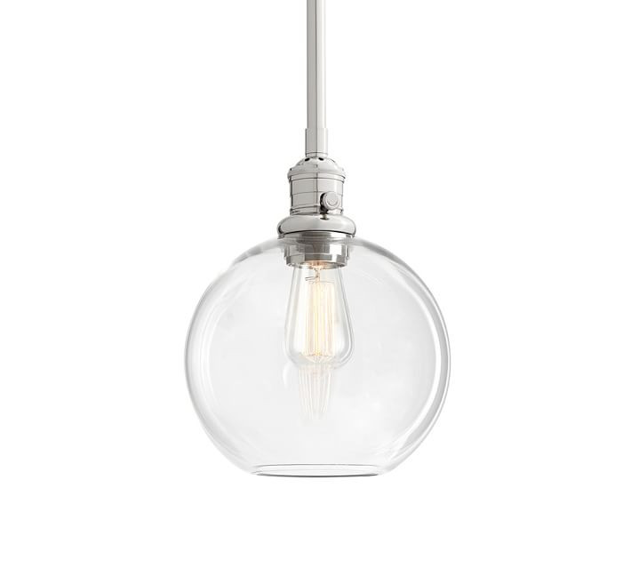 Custom Rod Pendant - Glass Globe | Pottery Barn (US)
