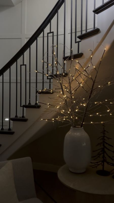 Light up any space! These are my favorite twinkle stems I used them last year to and they are worth the investment. 

#LTKfindsunder100 #LTKSeasonal #LTKhome