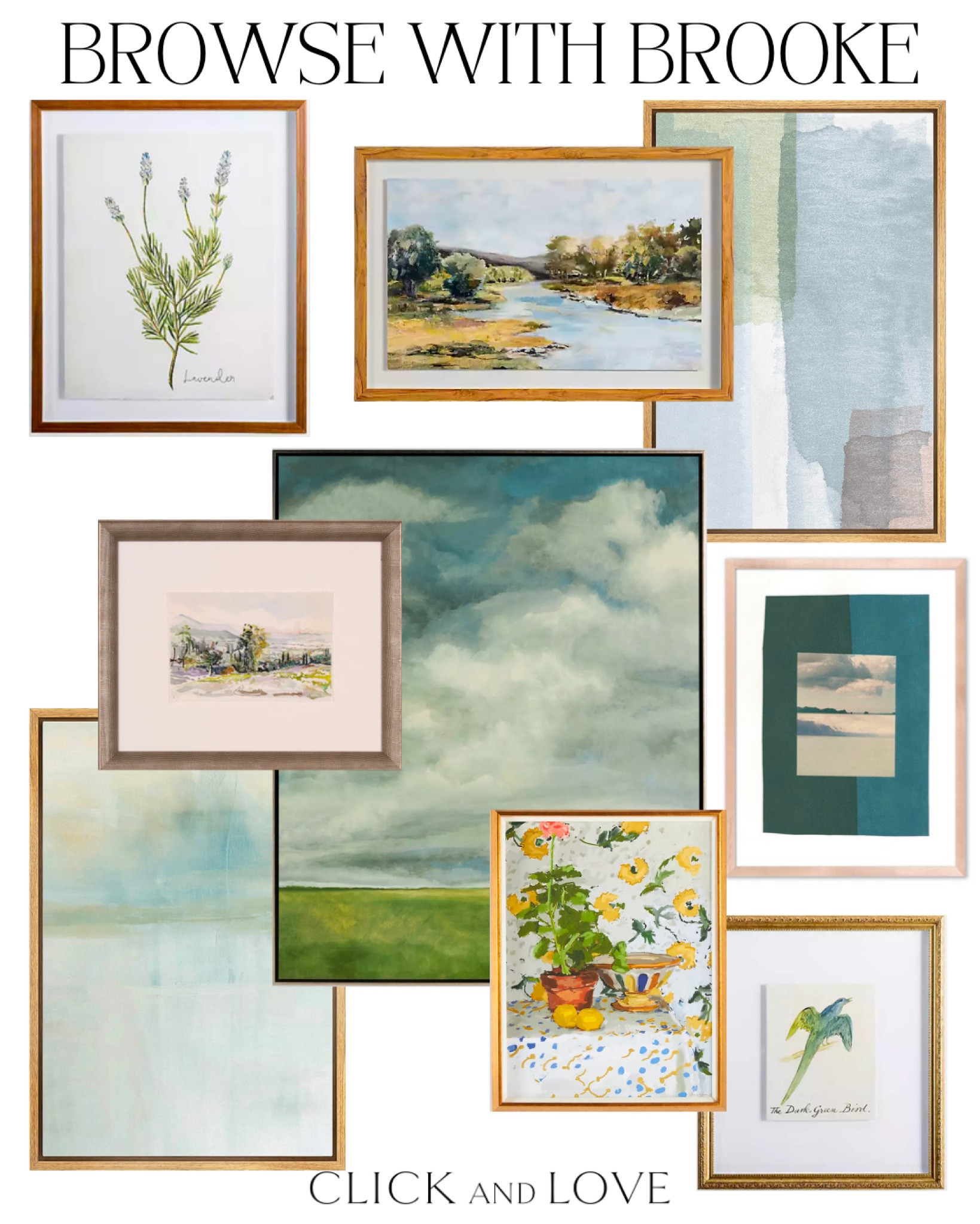 Colorful art finds for springtime! Several price points to give your walls a fresh with a pop of color! 

Anthropologie, west elm, McGee and co, Kirklands, Amazon, budget friendly art, modern art, transitional art, abstract art, framed art, traditional art, landscape art, wall decor, canvas art, bedroom, living room, dining room, entryway, hallway

#LTKunder100 #LTKSeasonal #LTKhome