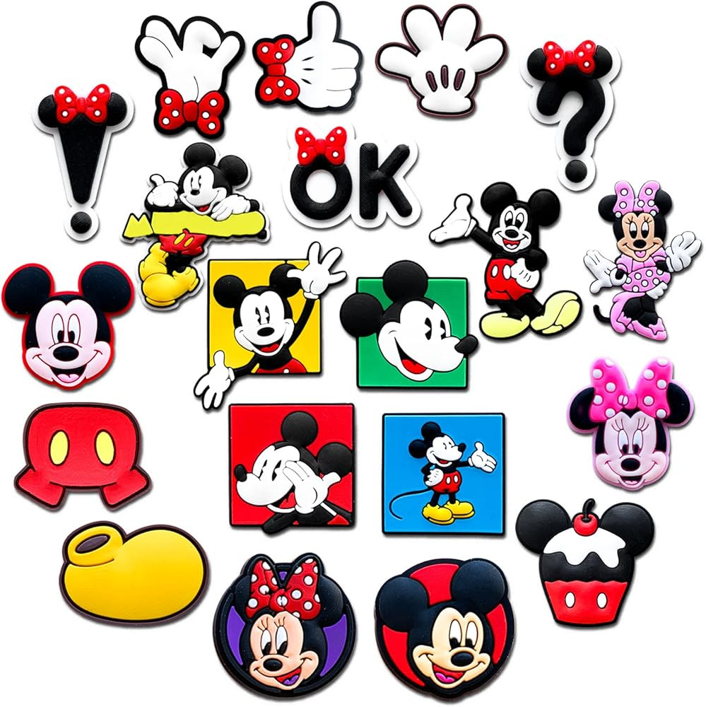 Xaldrichasta 20 35 Cartoon Shoe Charms for Clog Different Matching Sandals Wristbands Bracelets, ... | Amazon (US)