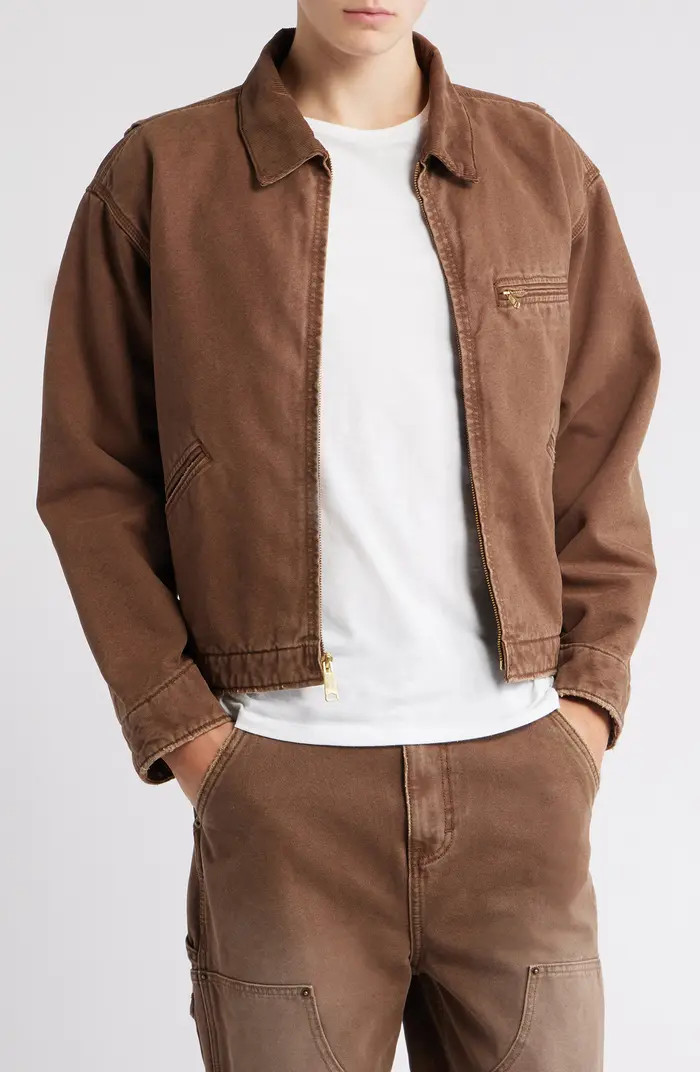 Petrol Canvas Jacket | Nordstrom