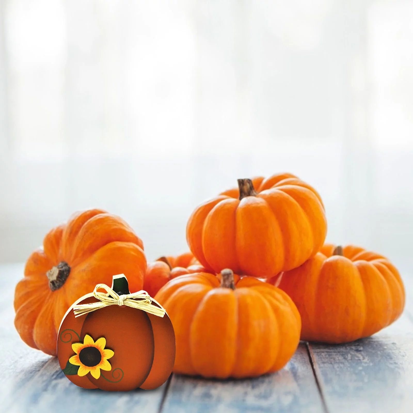 Zedker Room Decor Fall Decorations For Home Halloween Wooden Pumpkin Decor Fall Harvest Rustic Fa... | Walmart (US)