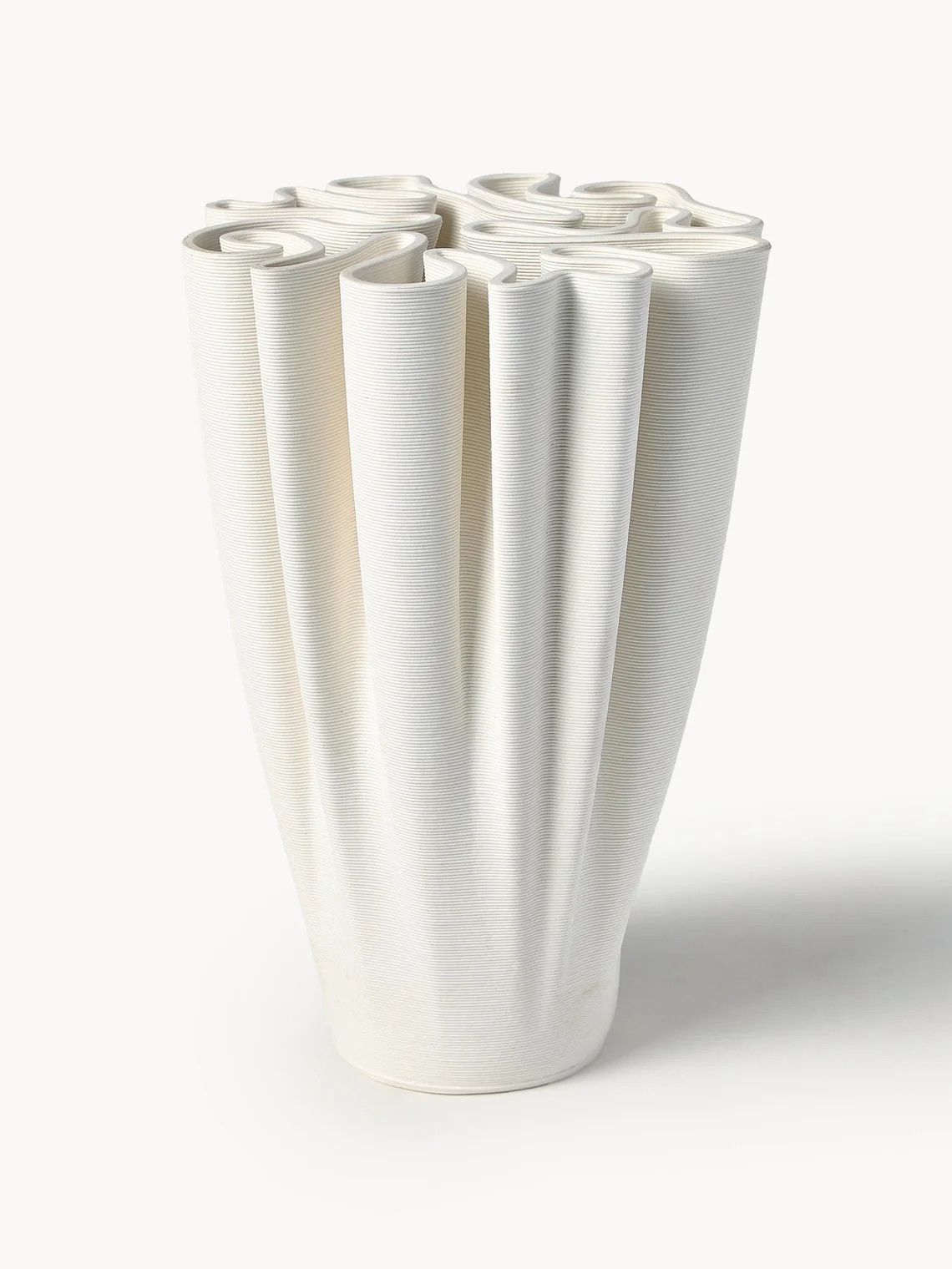 Vase Dedali aus Steinzeug, H 25 cm | Westwing EU