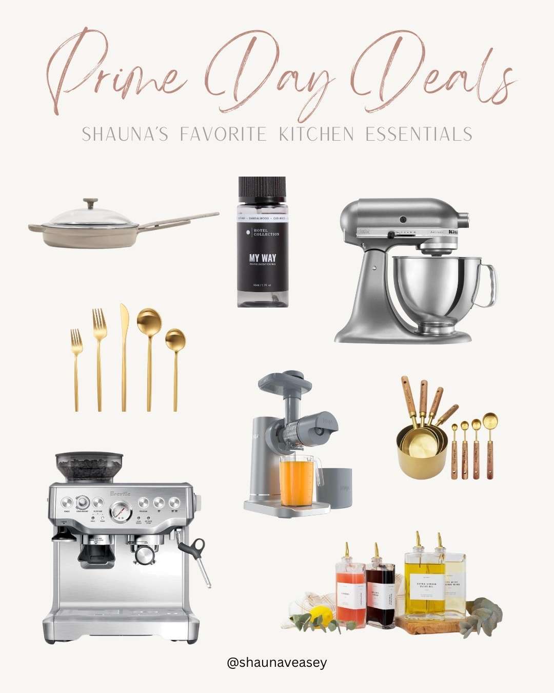Rounding up my go-to kitchen essentials that I love, and they’re all on MAJOR sale for Prime Day! From my favorite everyday iron pan to the prettiest gold flatware and the dream coffee setup. These are pieces bring both function and beauty to our kitchen.

#PrimeDayFinds #KitchenFavorites #AmazonPrimeDay #LTKhome #LTKsale #shaunaveaseyhome

#LTKFindsUnder100 #LTKSaleAlert #LTKHome
