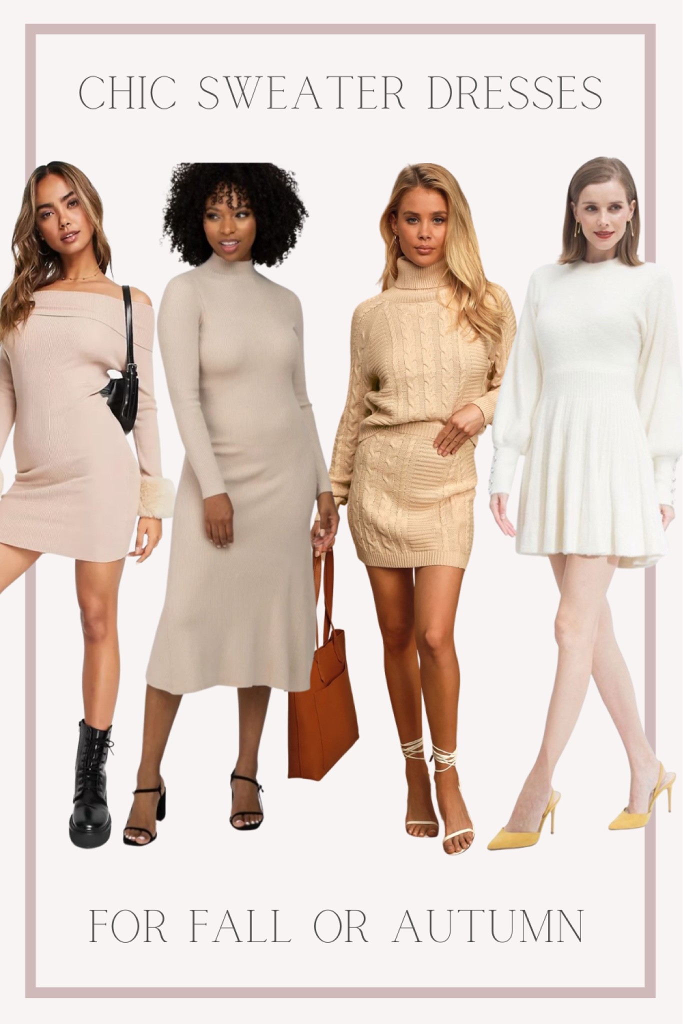 Top picks - sweater dresses for autumn or fall

#LTKworkwear #LTKunder100 #LTKSeasonal