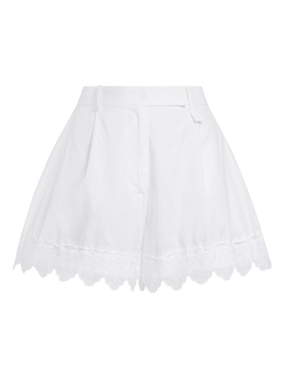 Embroidered Trim Shorts | Saks Fifth Avenue