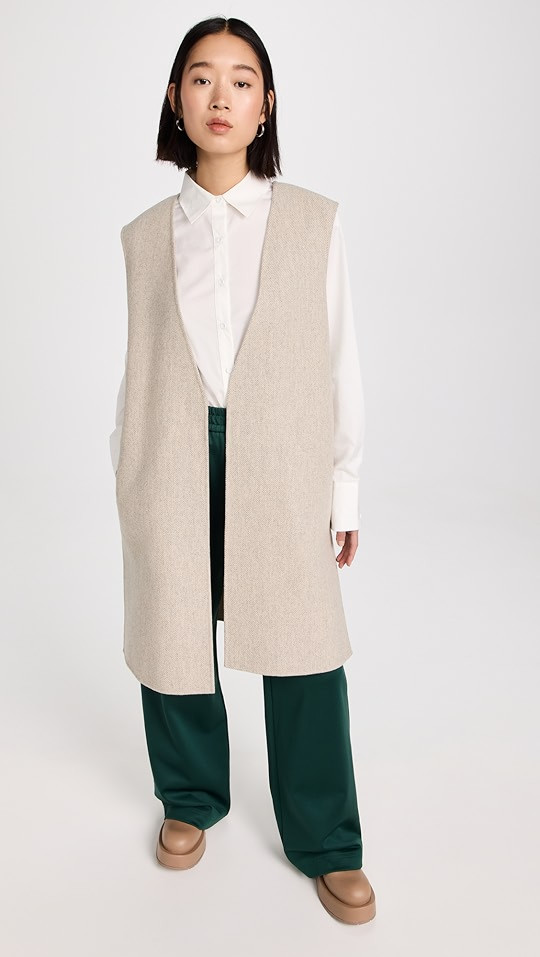 Relax Long Vest | Shopbop