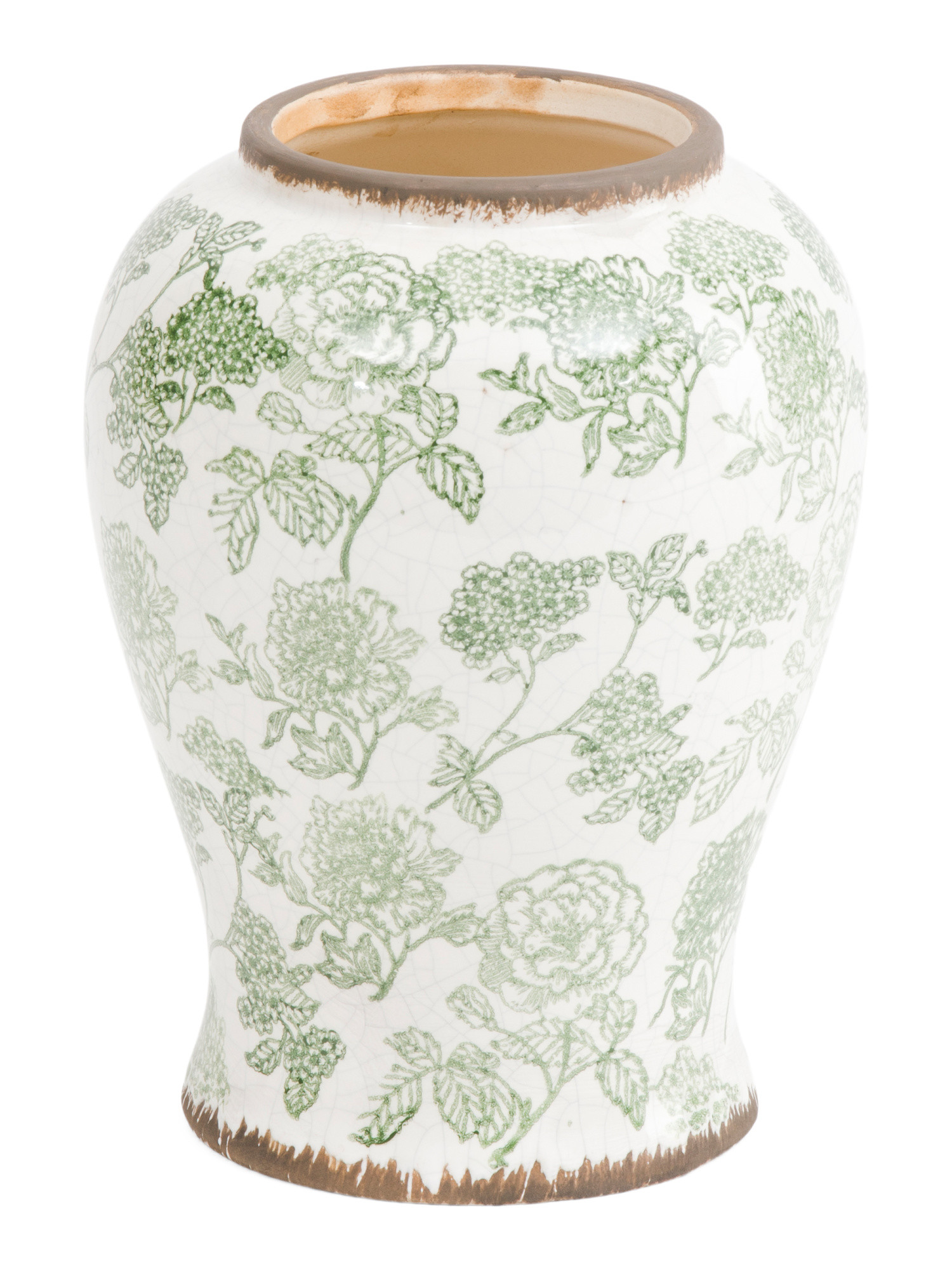 Toile Crackle Vase | Marshalls