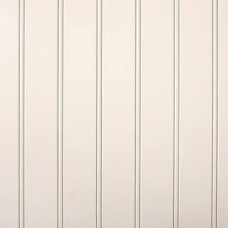 5.3 sq. ft. Five3 Beaded White Panel with SlipSeam Technology 8203495 - The Home Depot | The Home Depot