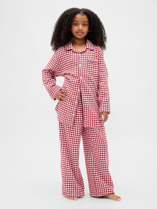 Kids Recycled Flannel PJ Set | Gap (US)