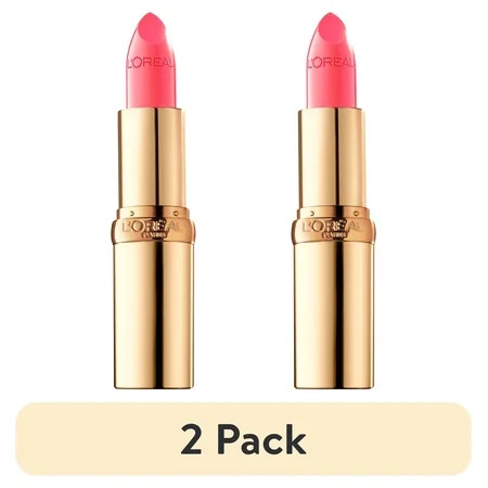 (2 pack) L Oreal Paris Colour Riche Original Satin Lipstick for Moisturized Lips 175 I Pink You Re Cute | Walmart (US)