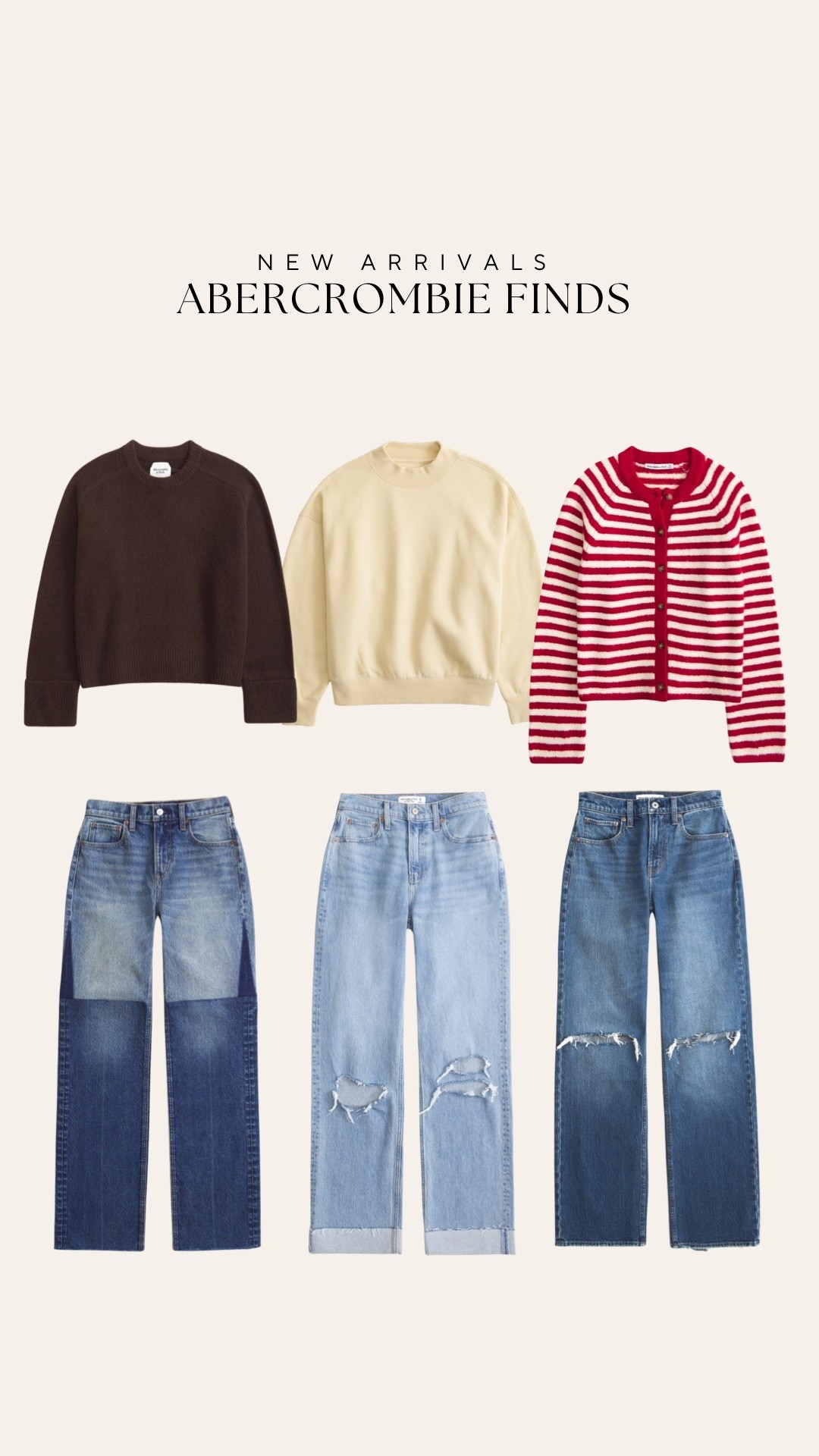 Abercrombie new arrivals! Use code Af20!! Casual style! Abercrombie must have- new arrivals 

#LTKValentine #LTKSaleAlert #LTKMidsize