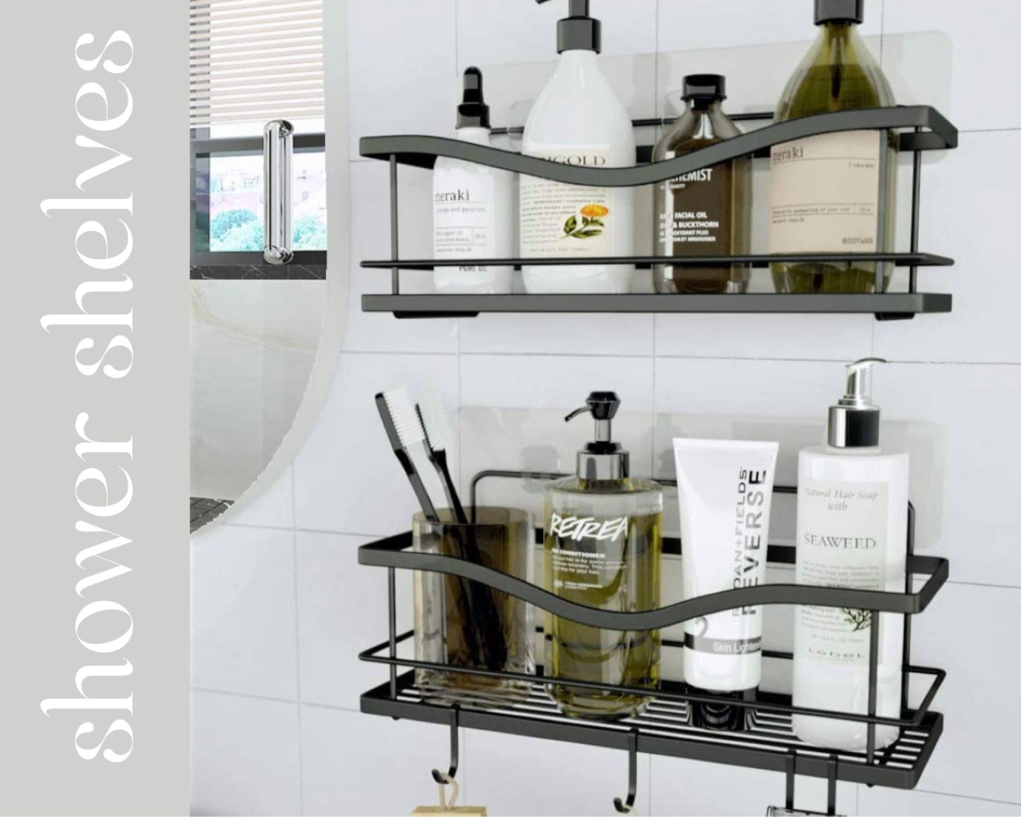 An easy and affordable low commitment way to upgrade your shower. Perfect for renters!

#LTKstyletip #LTKunder50 #LTKhome