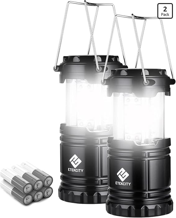 Etekcity Lantern Camping Essentials Lights, Led Flashlight for Power Outages, Survival Gear and S... | Amazon (US)