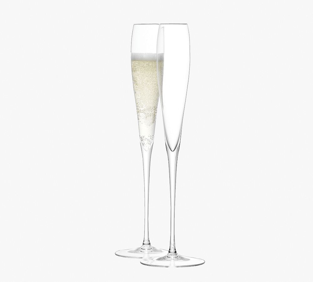 Buchanan Grand Toasting Champagne Flute - Set of 2 | Pottery Barn (US)