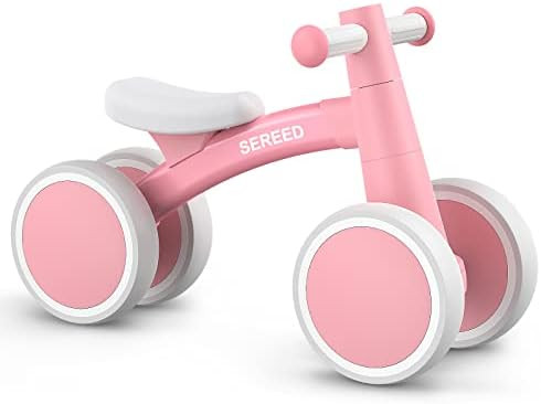 SEREED Baby Balance Bike for 1 Year Old Boys Girls 12-24 Month Toddler Balance Bike, 4 Wheels Tod... | Amazon (US)