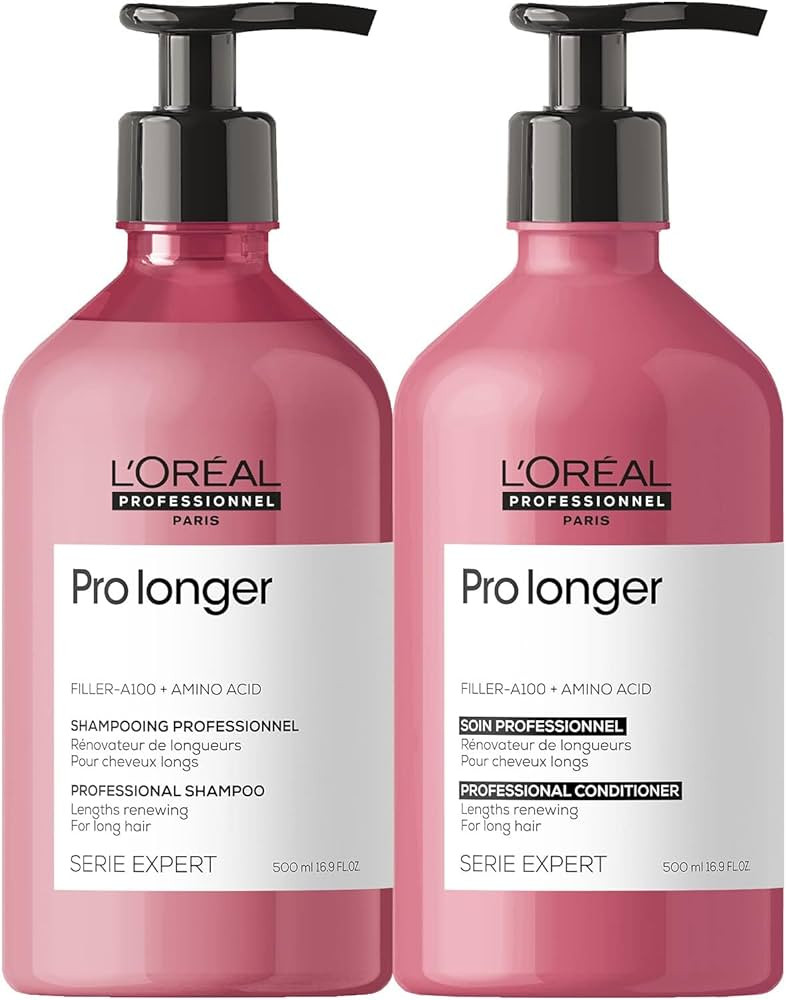L'Oréal Professionnel Paris Pro Longer Thickening Shampoo & Conditioner Set - Reduces Breakage &... | Amazon (US)