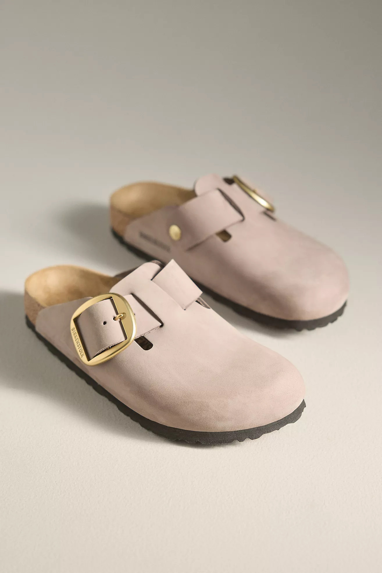 Birkenstock Boston Big Buckle Clogs | Anthropologie (US)