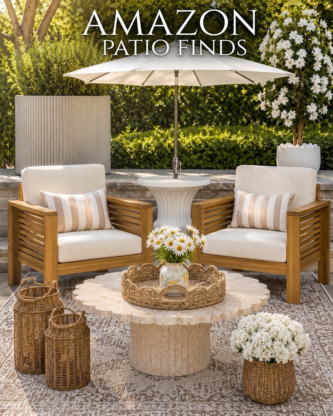 Amazon finds that are perfect for the patio

#LTKHome #LTKSaleAlert #LTKSeasonal