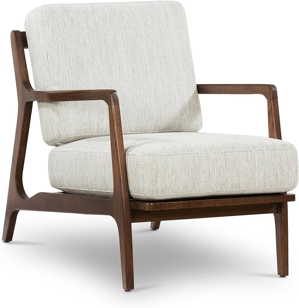 POLY & BARK Verity Lounge Chair, Single, Bright Ash | Amazon (US)