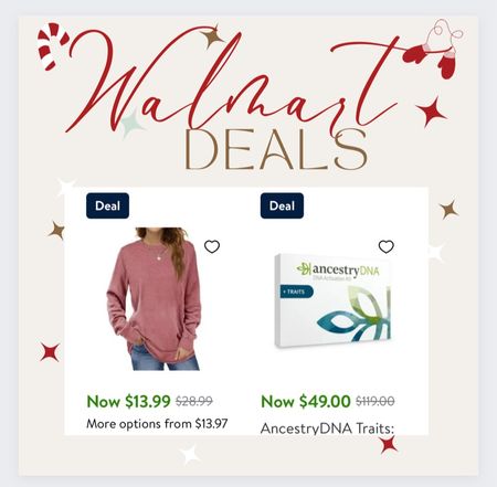 Incredible Walmart deals! Just for you

#LTKfindsunder50 #LTKHoliday #LTKsalealert