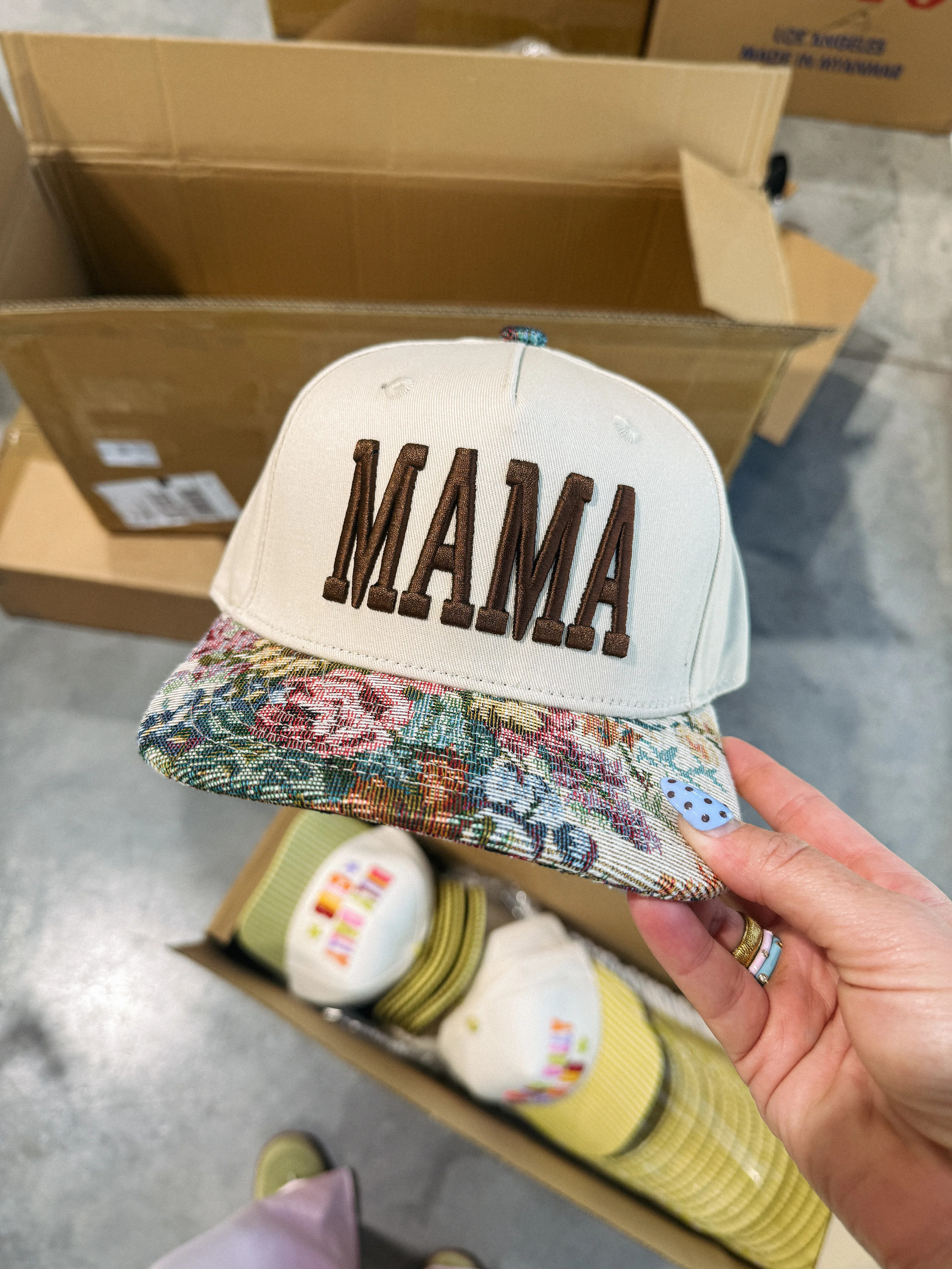 ETTA OG | mama puff trucker hat - tapestry | Etta+East