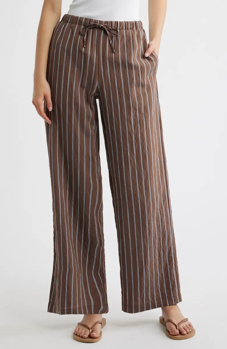 Stripe Pull-On Pants | Nordstrom