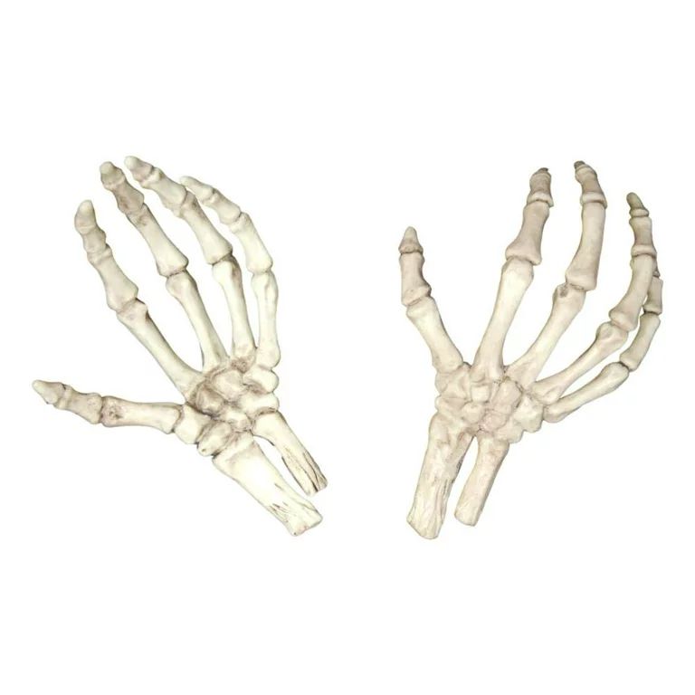 Skeleton Hands Halloween Party Decorations, 1 Pair | Walmart (US)