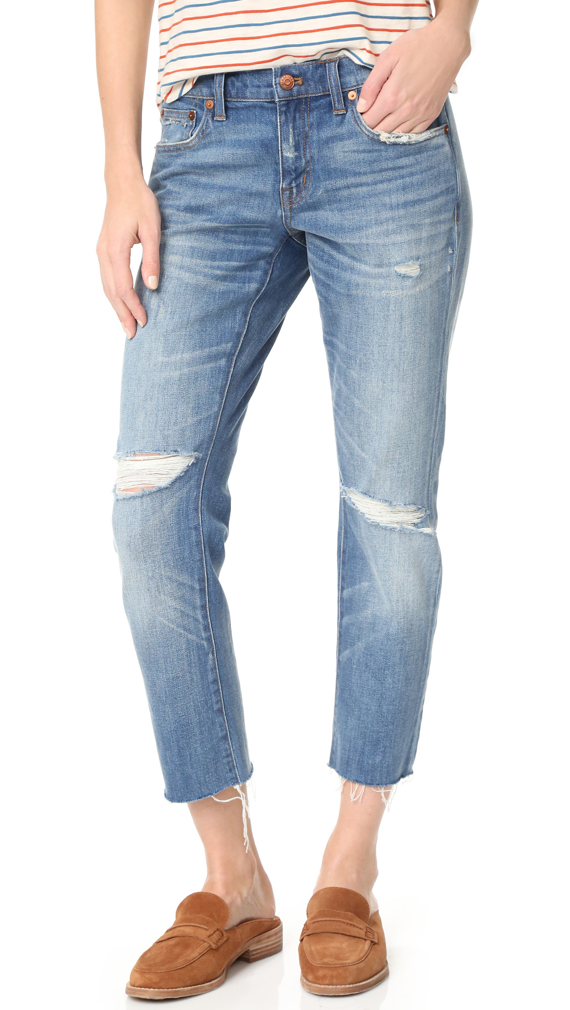 Slim Boyfriend Jeans | Shopbop