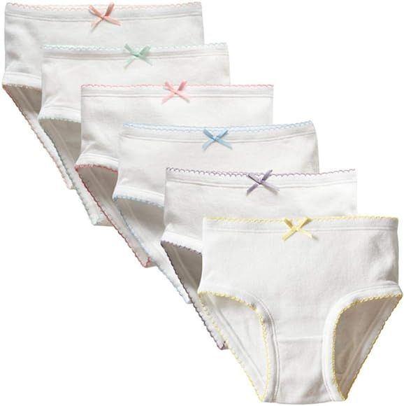 benetia Girls' Underwear Soft Cotton 4-Pack | Amazon (US)