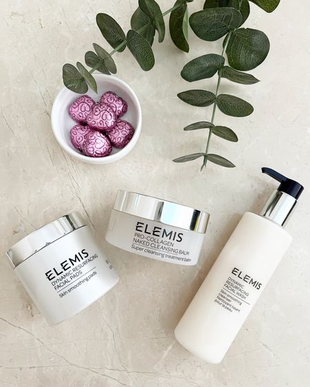 My Most Loved ELEMIS Skincare I use during my nightly Double Cleansing routine.  The fragrance-free ELEMIS cleansing balm gently removes all my makeup and is perfect for my sensitive skin 💗

Elemis skincare favorites, Elemis double cleansing routine, Elemis resurfacing facial pads, Elemis travel size, pro collagen skincare #LTKGiftGuide #LTKtravel 

#LTKbeauty #LTKover40 #LTKMostLoved