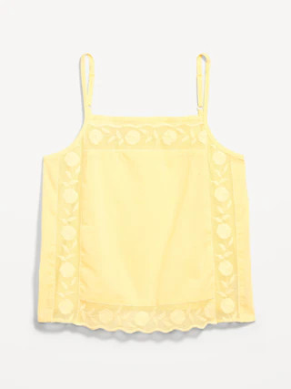 Scalloped-Hem Tank Top | Old Navy (US)