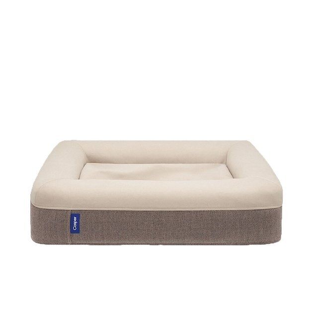 CASPER Bolster Dog Bed, Sand, Medium - Chewy.com | Chewy.com