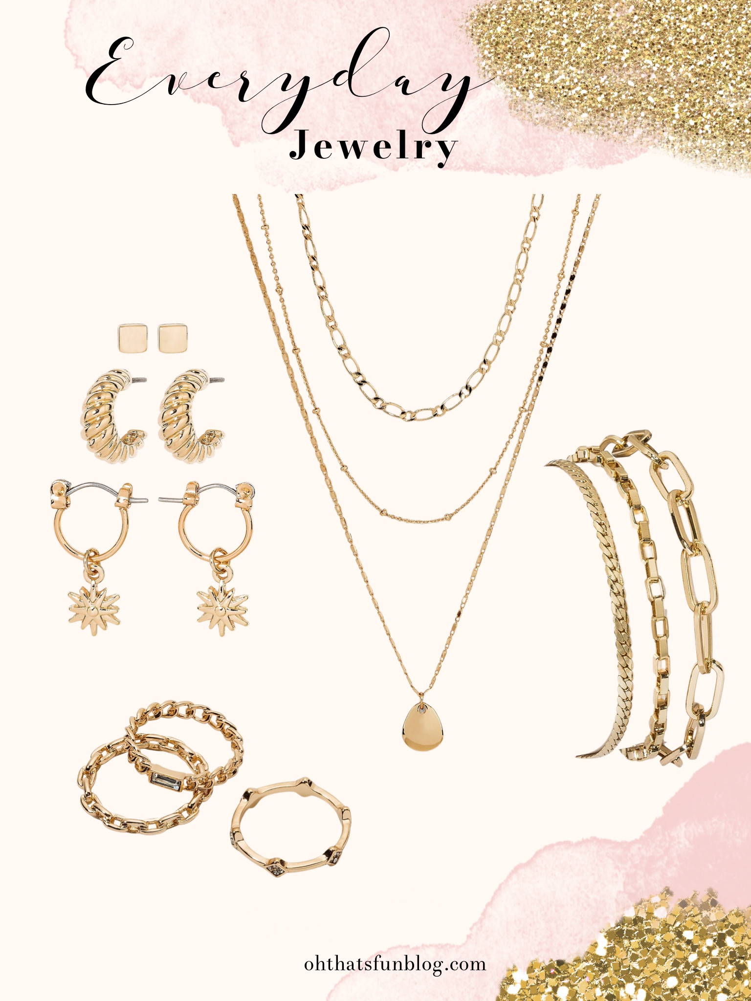I bought each of these pieces earlier this week and I have been wearing them daily! They look so classic and high quality, but they are super affordable!

#jewelry #classic #target #targetfind 

#LTKunder50 #LTKFind #LTKstyletip