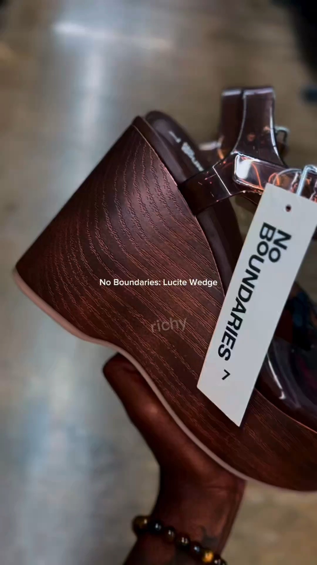 Lucite Wedge Sandals… the No Boundaries way🔥🤎🤎  

#wedgesandals #wedges l #walmartfinds #AD #heels

#LTKSeasonal #LTKgrwm