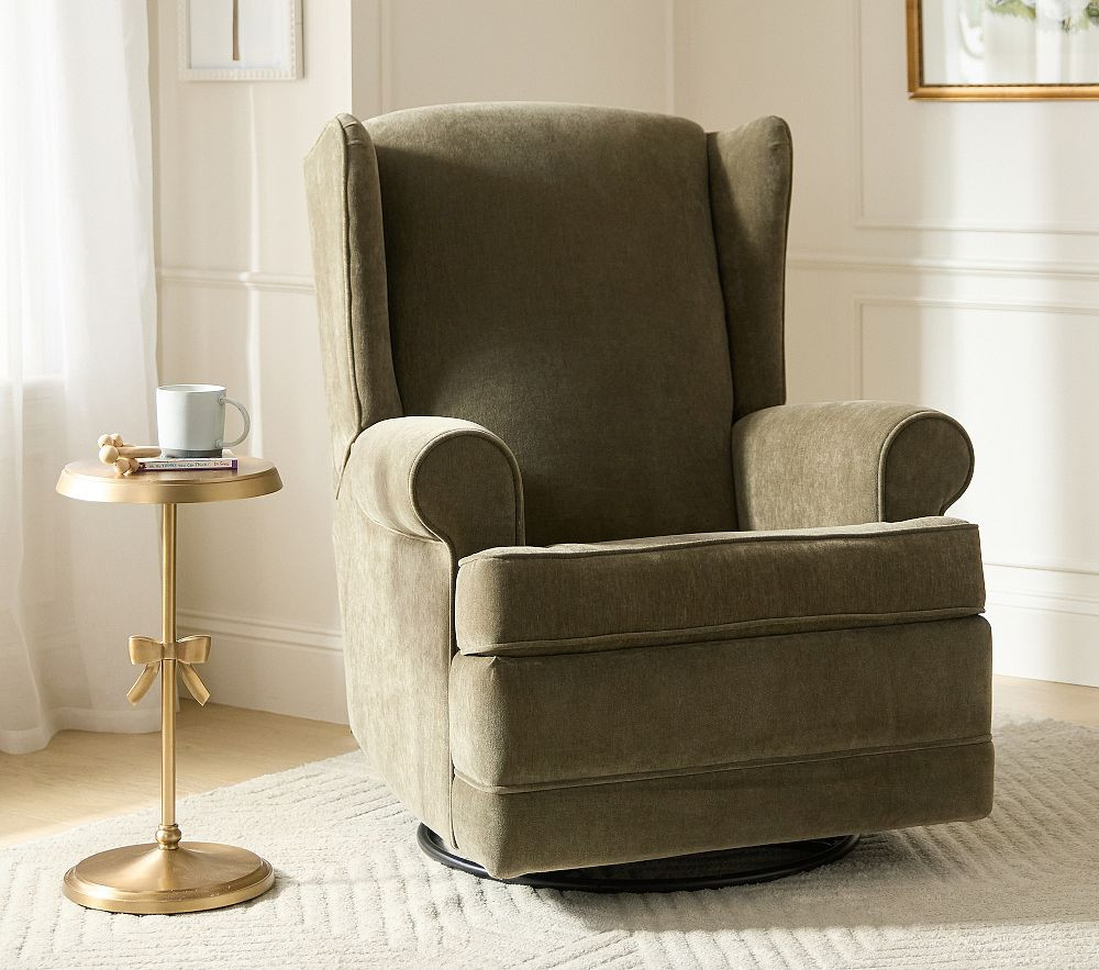 Wingback Swivel Glider Recliner | Pottery Barn Kids