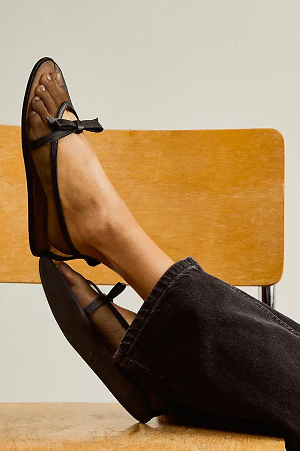 Mesh Mania Bow Flats | Free People (UK)