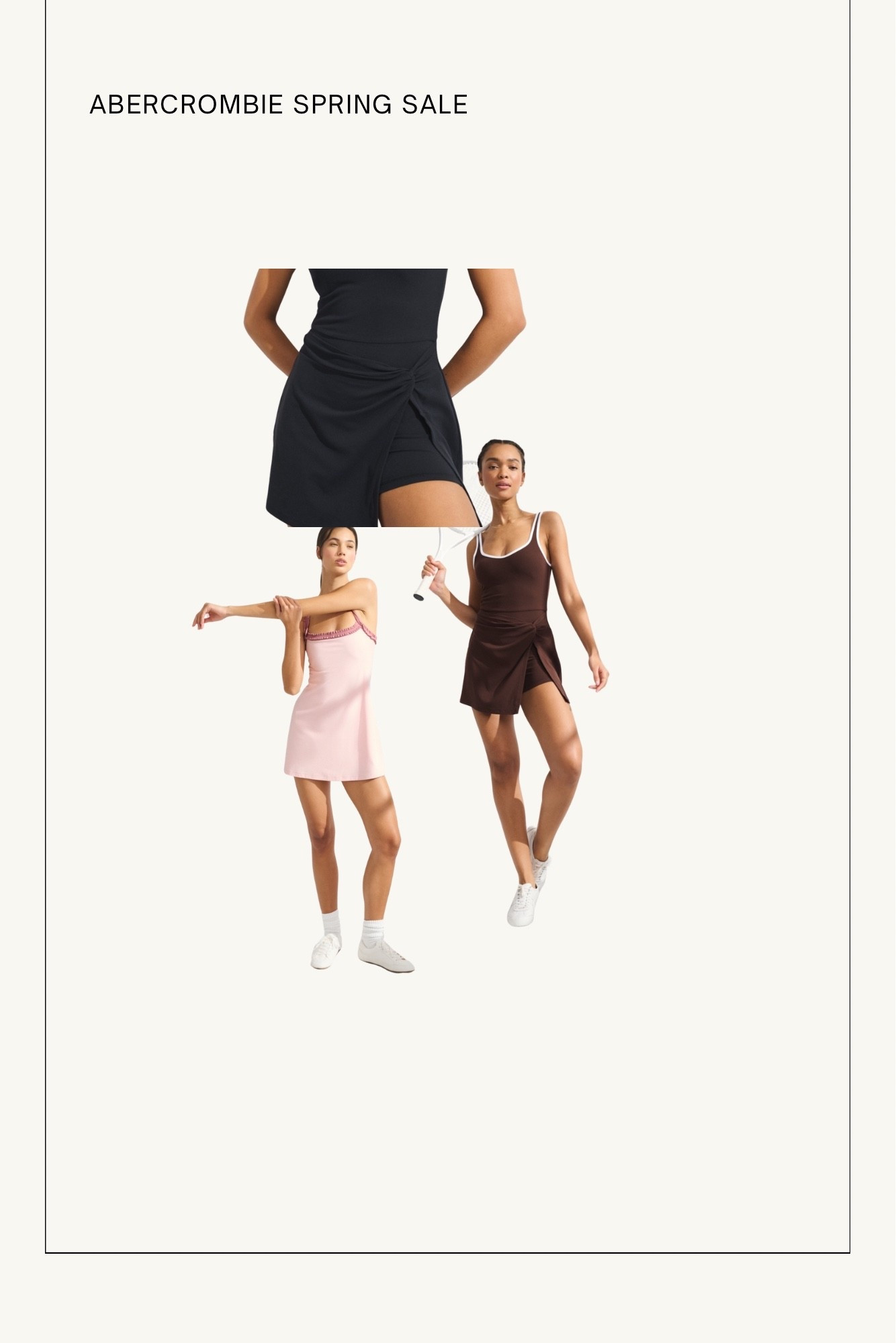 My active finds from the Abercrombie Spring Sale 🤍

You can get 25% off everything with code AFLTK (3/12–3/15) ✨

Sharing some of my favorite active pieces — perfect for workouts, athleisure, and everyday wear.
Everything is linked here on LTK.

#ltkactive #abercrombie #springsale #athleisurestyle #ltkfinds