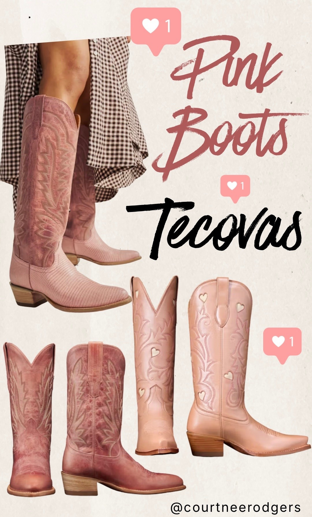 New Tecovas PINK BOOTS 🩷

Cowboy boots, western boots, Tecovas 

#LTKdayinmylife #LTKootd #LTKSaleAlert