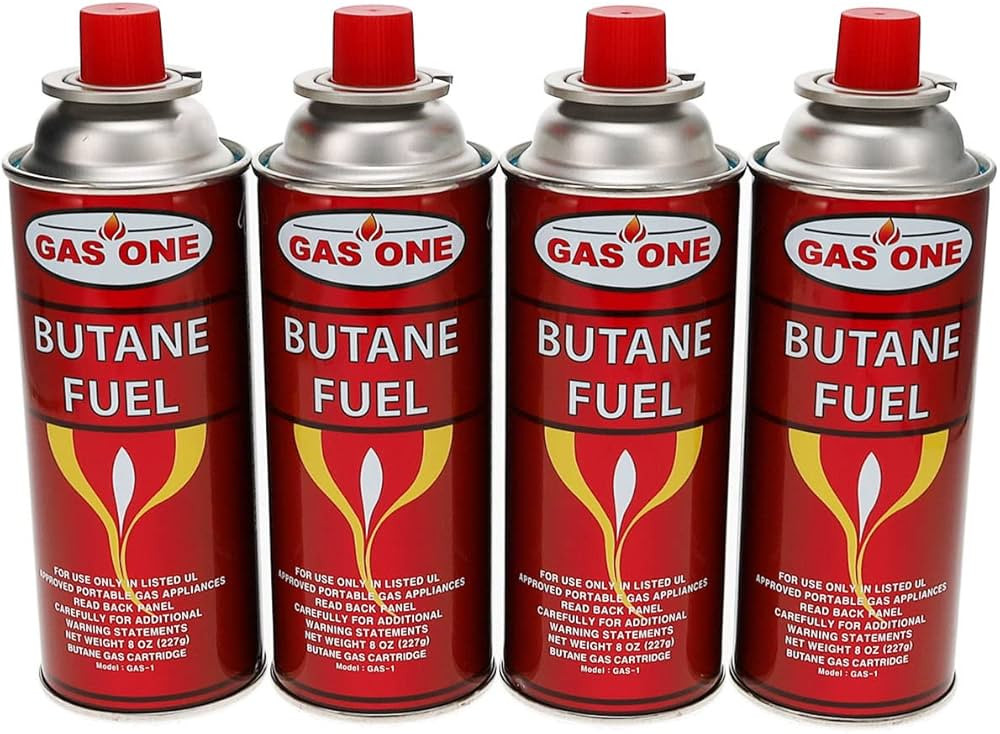 Gasone Butane Fuel Canister (4pack) | Amazon (US)