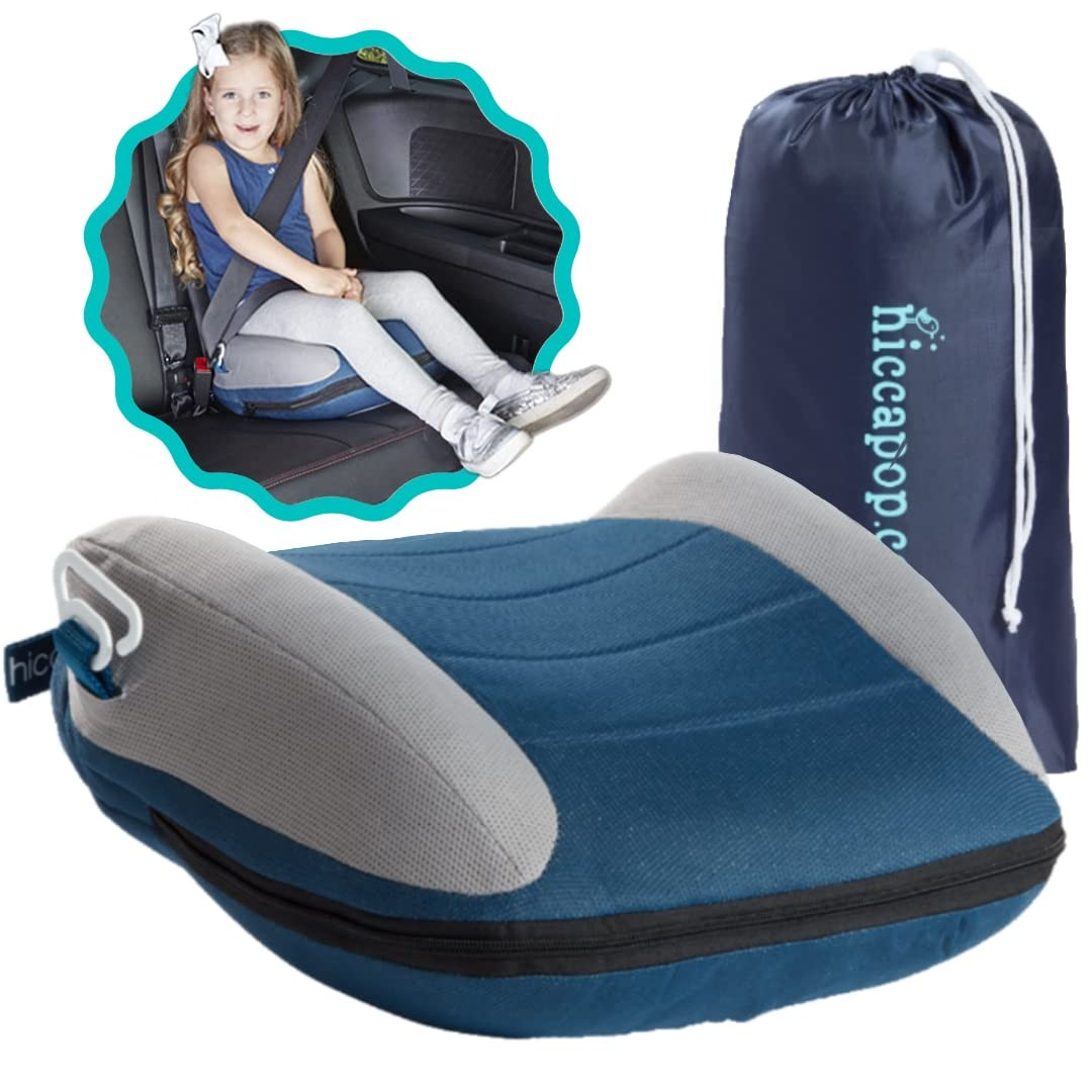 hiccapop UberBoost Inflatable Booster Car Seat | Travel Booster Car Seat | Narrow Backless Booste... | Amazon (US)