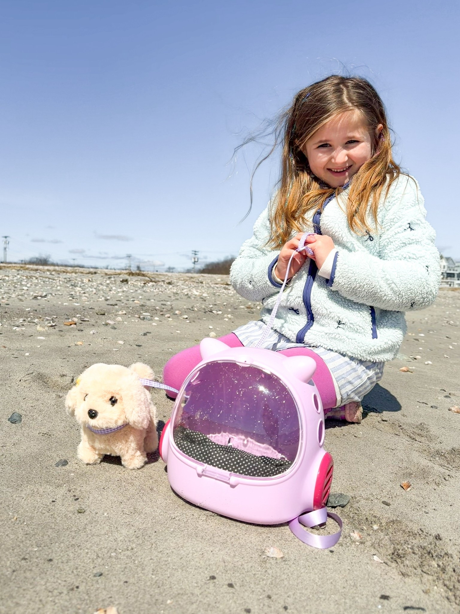Avi is obsessed with her new pup and carrier! It can be worn as a backpack and is so darn adorable! Totally recommend this 

#LTKdayinmylife #LTKmomlife #LTKKids