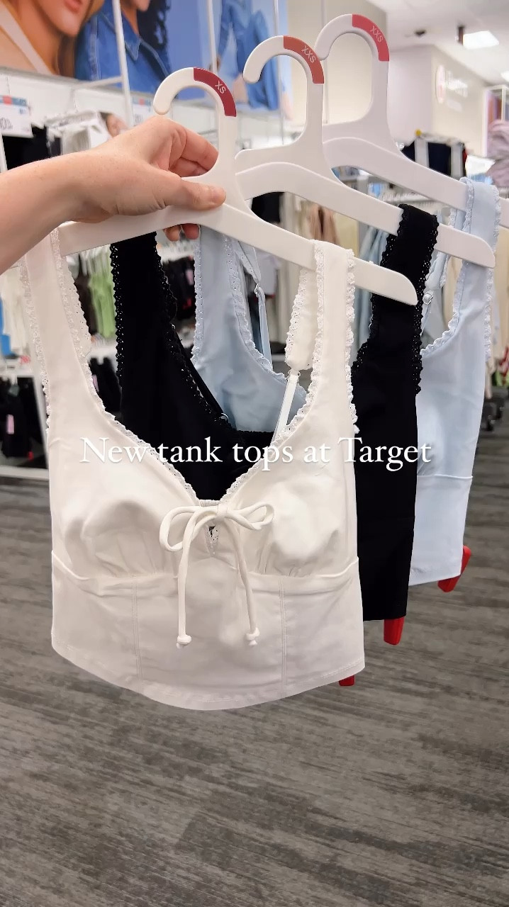 New lace trim tank tops at Target 

#LTKStyleTip #LTKFindsUnder100 #LTKFindsUnder50