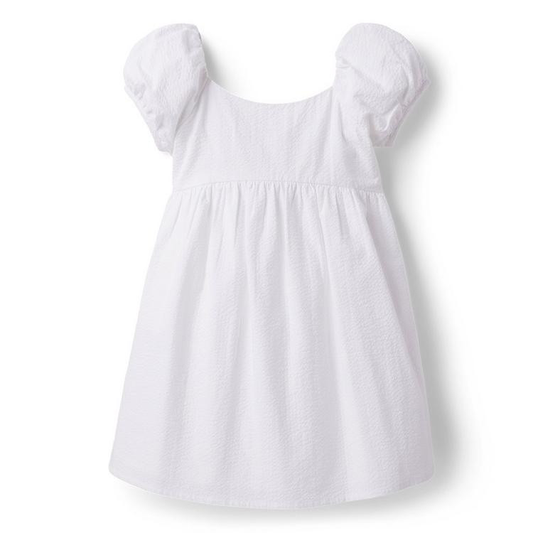 Seersucker Puff Sleeve Dress | Janie and Jack